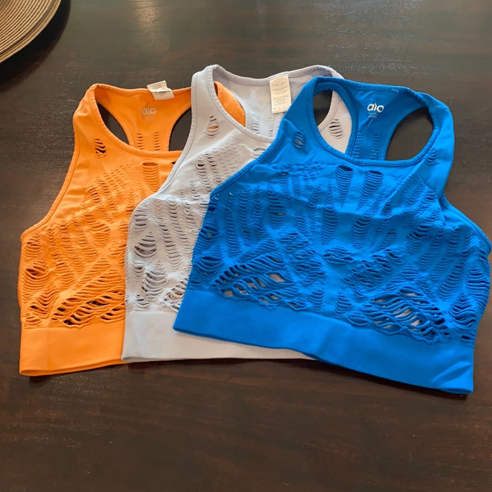 Alo vixen crop tops small sz S